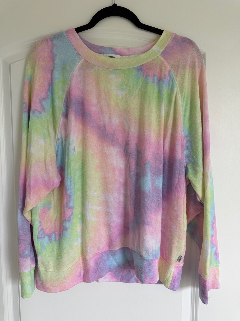 PINK Victoria's Secret Pastel Tie-Dye Tee - Pink, Lavender, Mint